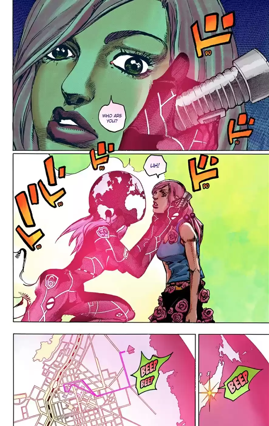JoJo's Bizarre Adventure Part 8 JoJolion [Official Colored] Vol. 9 Ch. 38 Jobin Higashikata is a Stand User