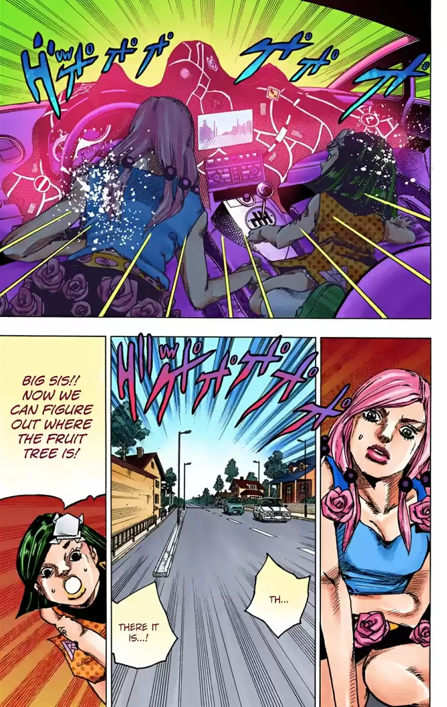JoJo's Bizarre Adventure Part 8 JoJolion [Official Colored] Vol. 9 Ch. 38 Jobin Higashikata is a Stand User