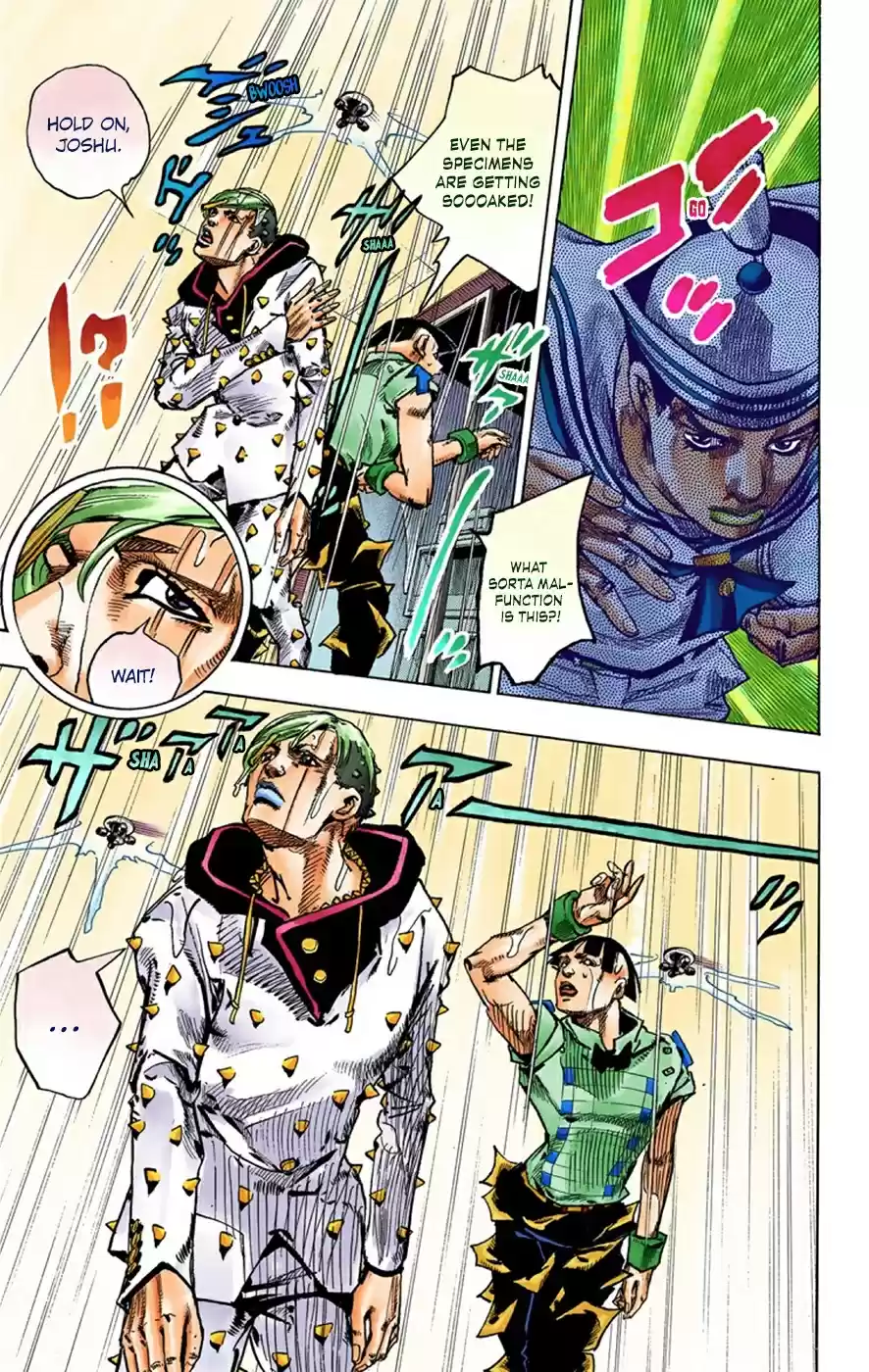 JoJo's Bizarre Adventure Part 8 JoJolion [Official Colored] Vol. 9 Ch. 38 Jobin Higashikata is a Stand User