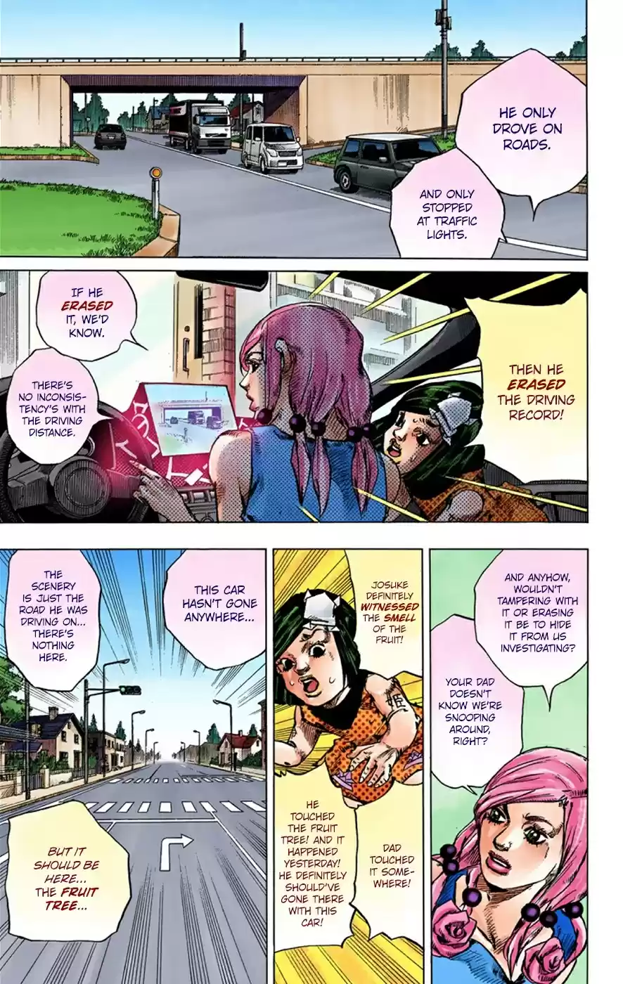 JoJo's Bizarre Adventure Part 8 JoJolion [Official Colored] Vol. 9 Ch. 38 Jobin Higashikata is a Stand User