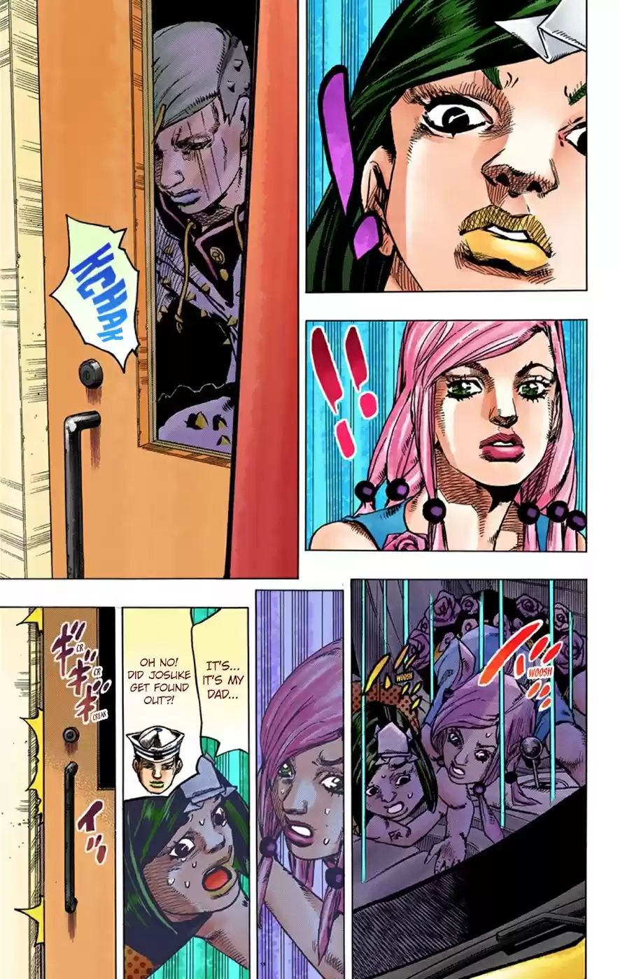 JoJo's Bizarre Adventure Part 8 JoJolion [Official Colored] Vol. 9 Ch. 38 Jobin Higashikata is a Stand User