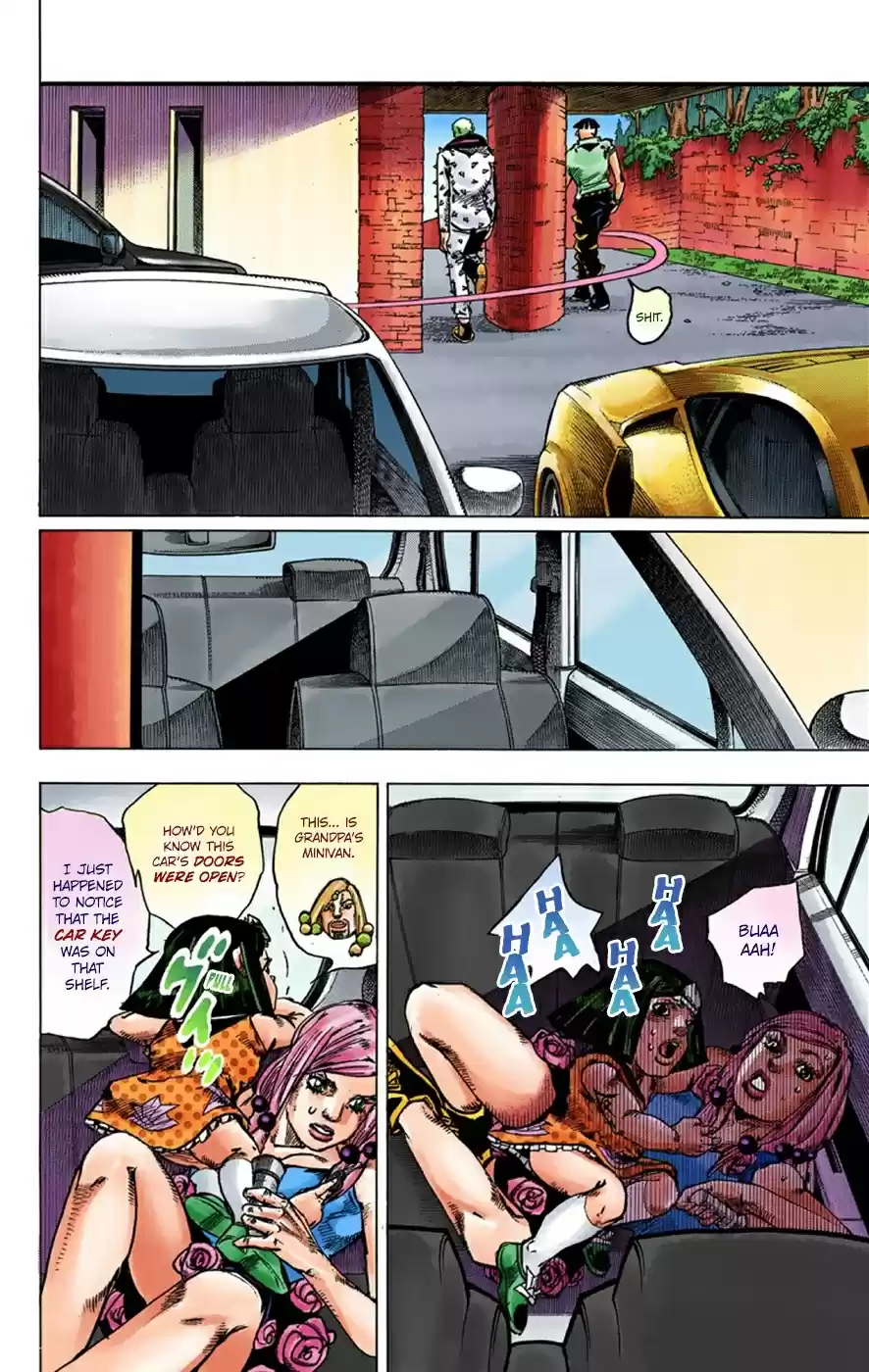 JoJo's Bizarre Adventure Part 8 JoJolion [Official Colored] Vol. 9 Ch. 38 Jobin Higashikata is a Stand User