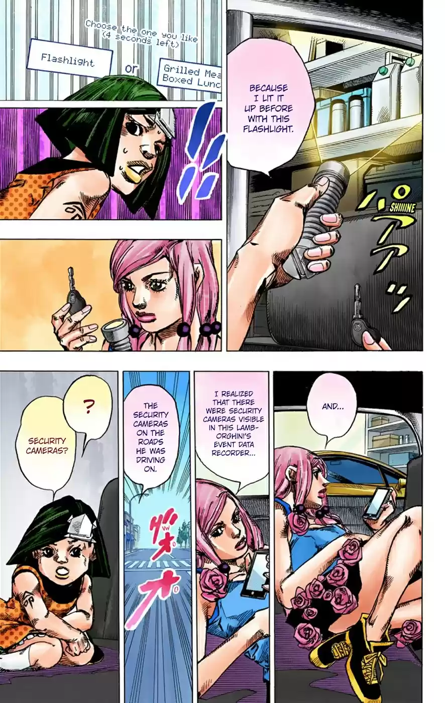 JoJo's Bizarre Adventure Part 8 JoJolion [Official Colored] Vol. 9 Ch. 38 Jobin Higashikata is a Stand User