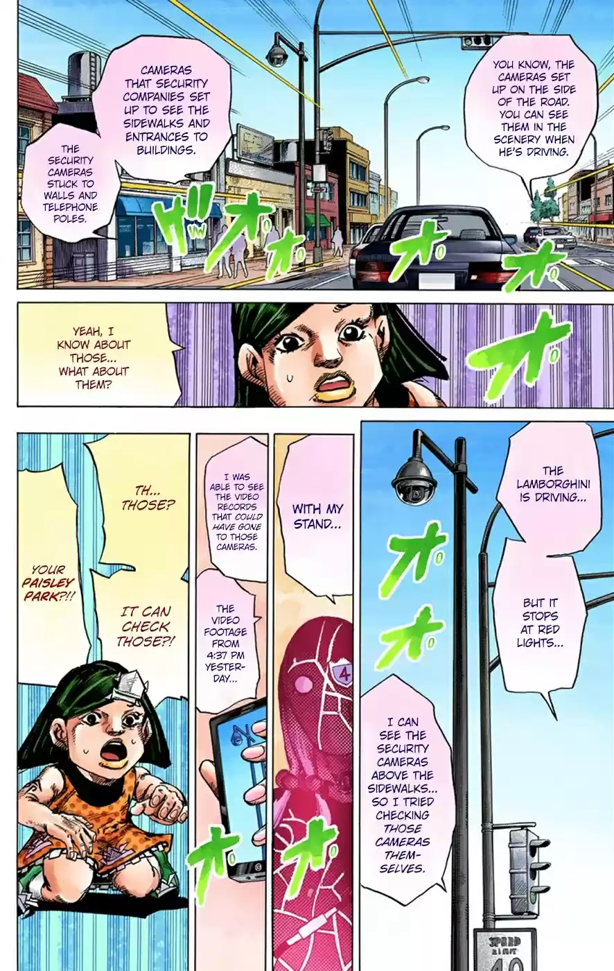 JoJo's Bizarre Adventure Part 8 JoJolion [Official Colored] Vol. 9 Ch. 38 Jobin Higashikata is a Stand User