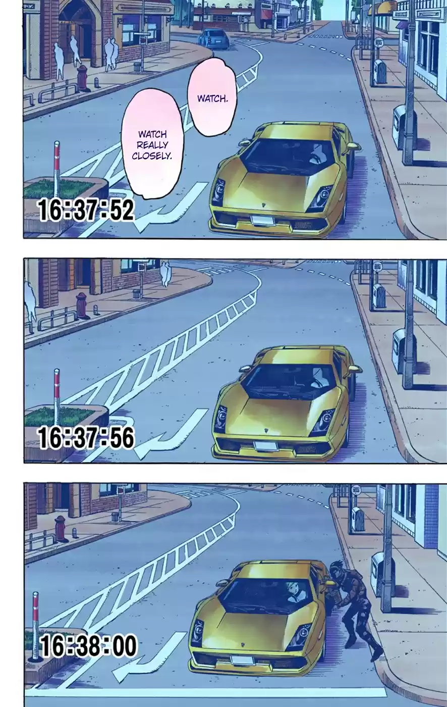 JoJo's Bizarre Adventure Part 8 JoJolion [Official Colored] Vol. 9 Ch. 38 Jobin Higashikata is a Stand User