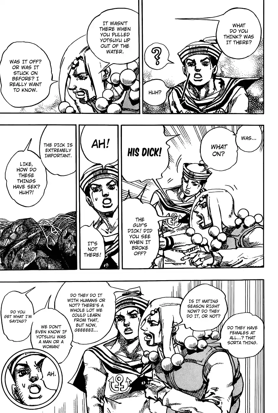 JoJo's Bizarre Adventure Part 8: JoJolion Vol.8 Ch.32 ()