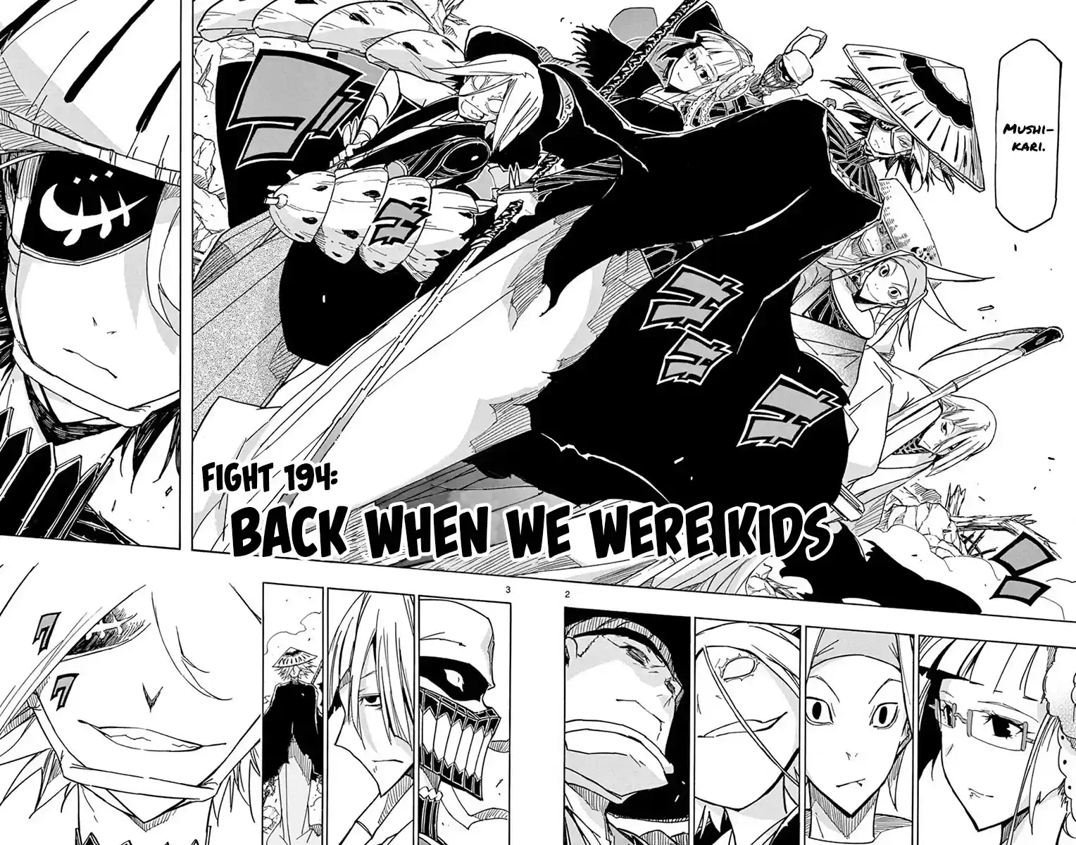 Joujuu Senjin!! Mushibugyo Chapter 194