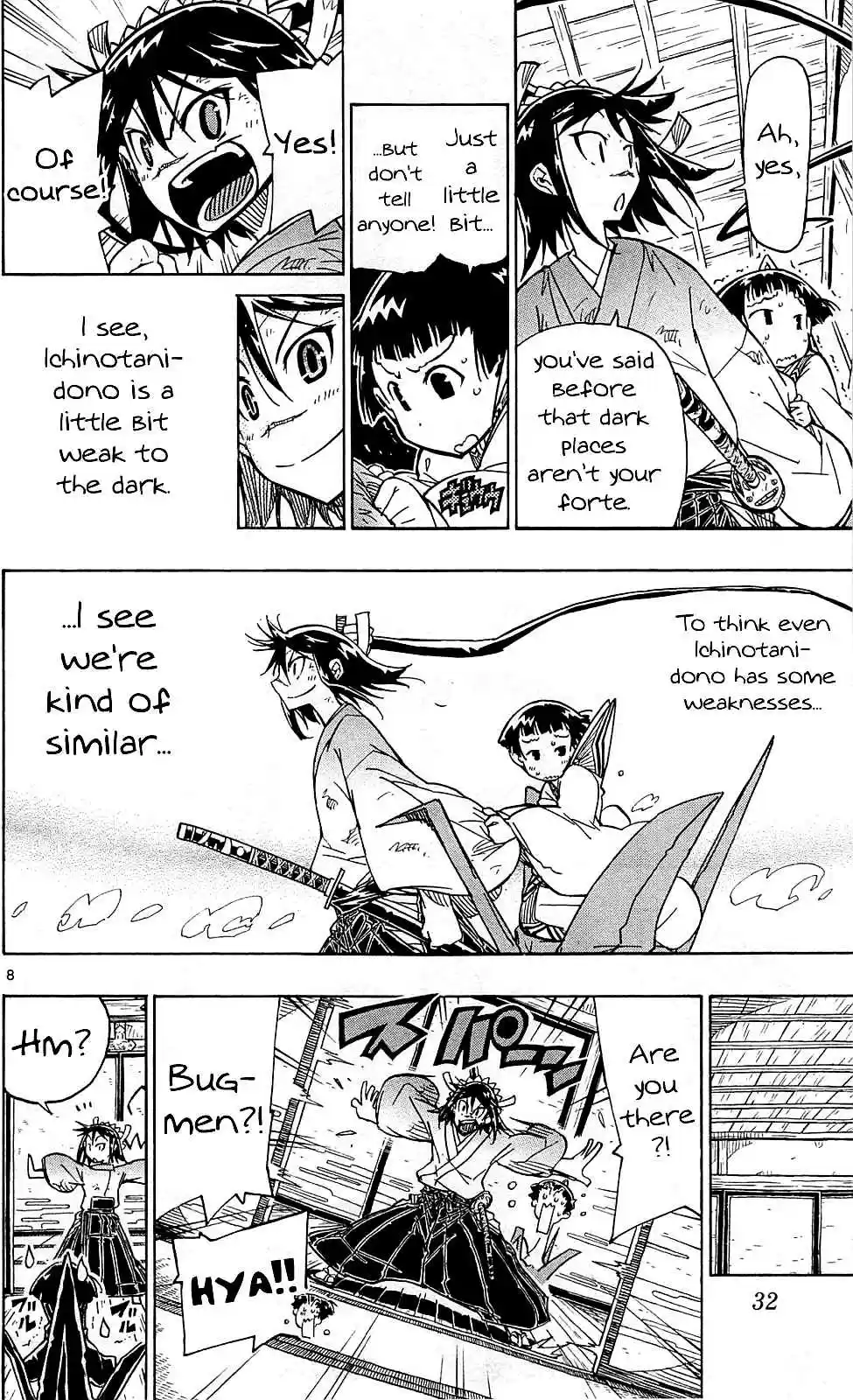 Joujuu Senjin!! Mushibugyo Vol. 11 Ch. 98 Just A Little Bit