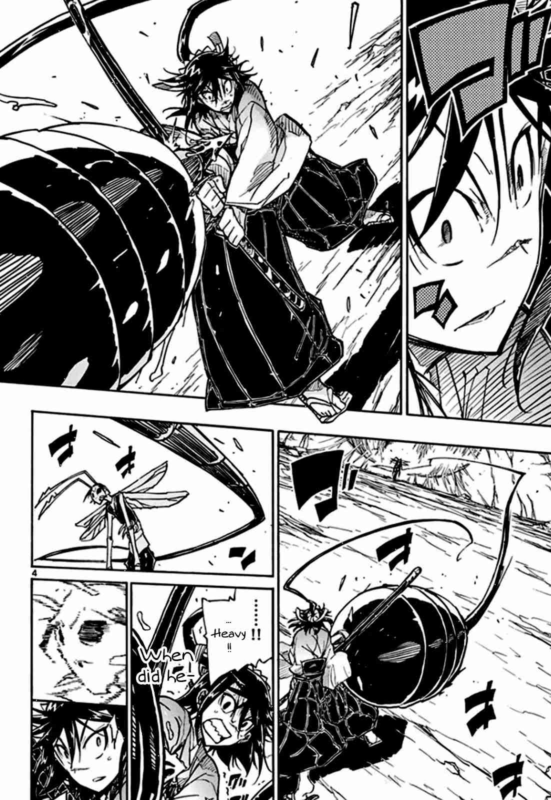 Joujuu Senjin!! Mushibugyo Vol. 14 Ch. 128 Bugmanification