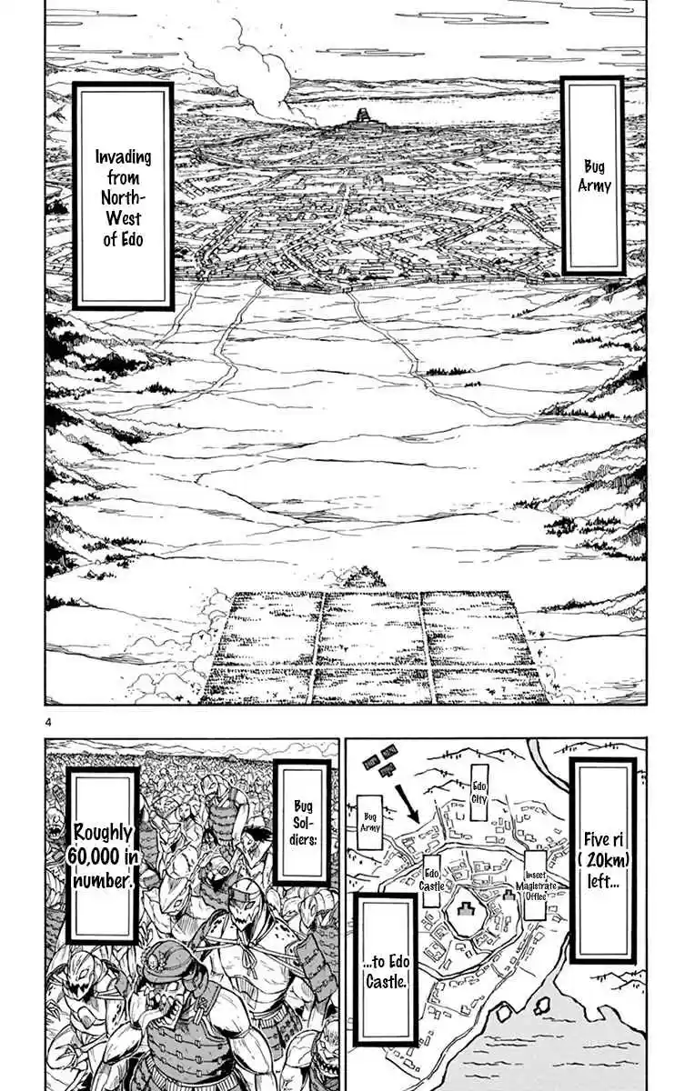 Joujuu Senjin!! Mushibugyo Vol. 19 Ch. 182 March!!!