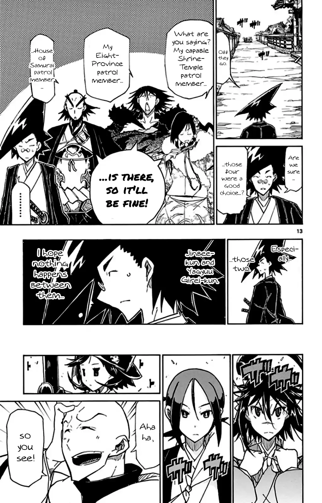 Joujuu Senjin!! Mushibugyo Vol.15 Chapter 143: Team