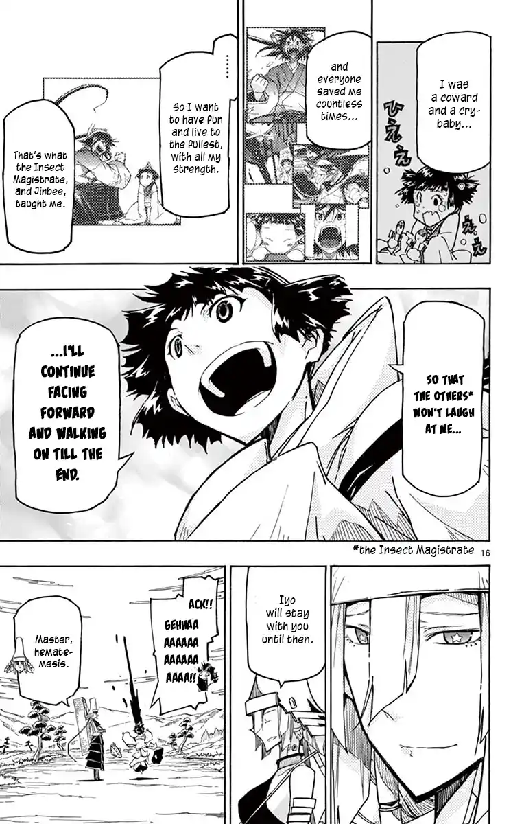 Joujuu Senjin!! Mushibugyo Vol.32 Chapter 316