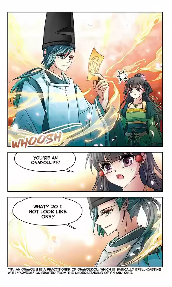 Journey to Seek Past Reincarnations Ch. 124 The Onmyouji