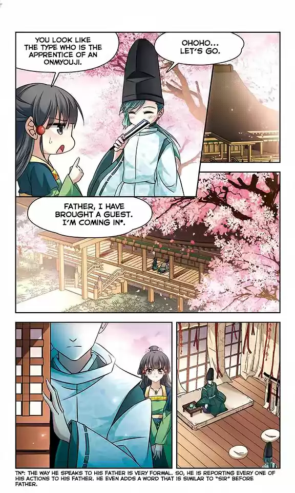 Journey to Seek Past Reincarnations Ch. 124 The Onmyouji