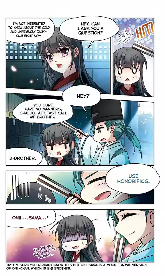 Journey to Seek Past Reincarnations Ch. 124 The Onmyouji