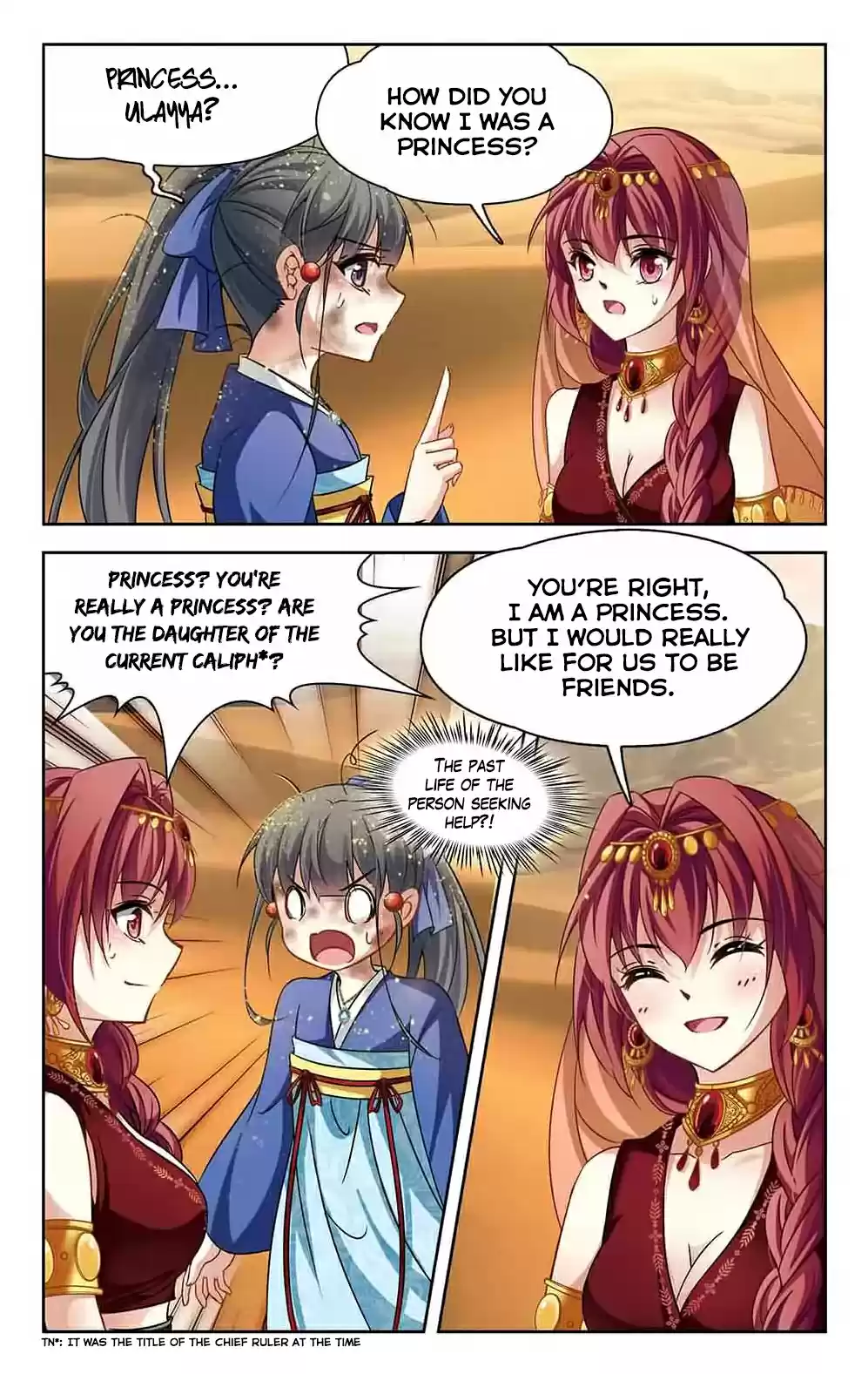 Journey to Seek Past Reincarnations Ch. 146