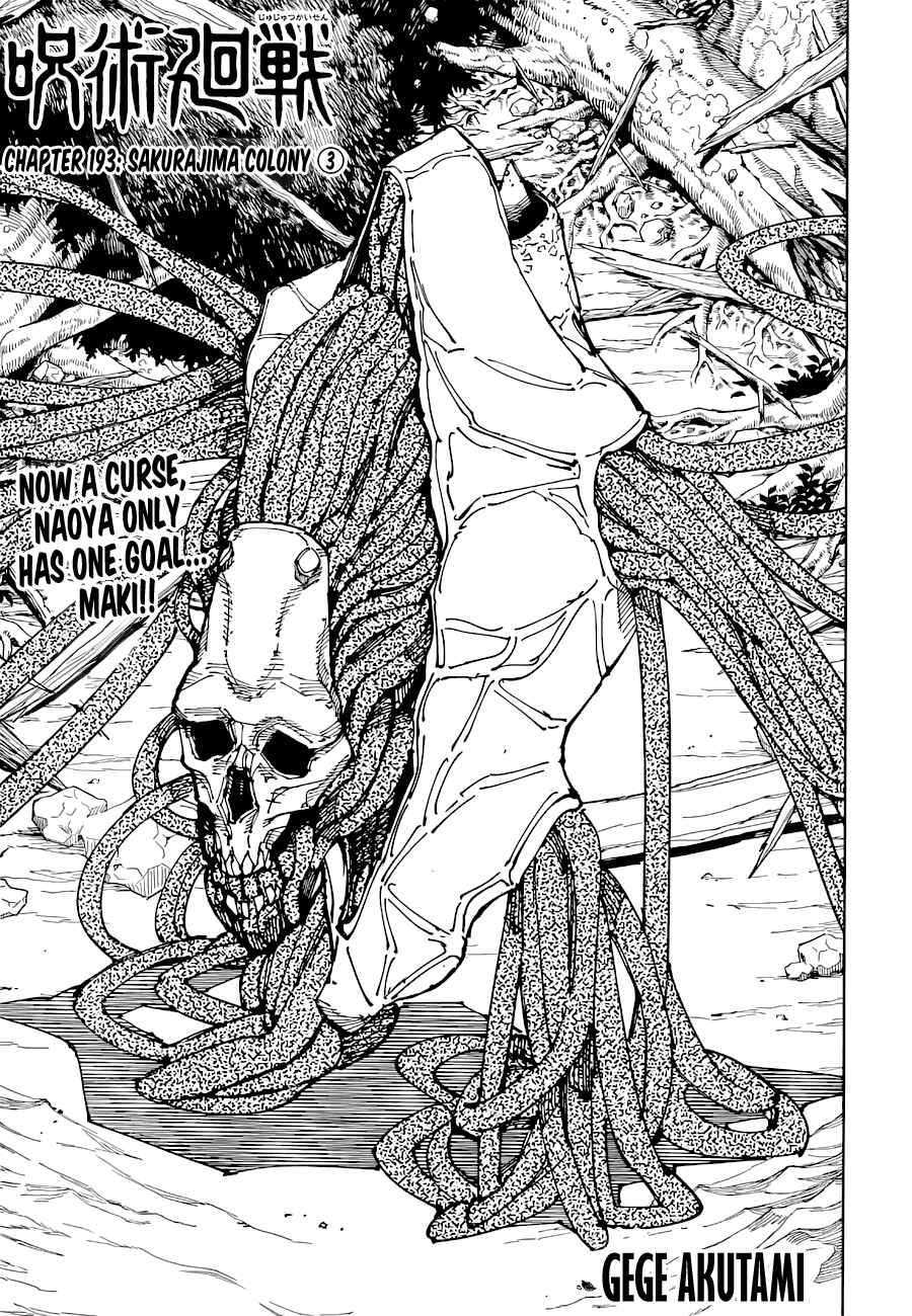 Jujutsu Kaisen 193