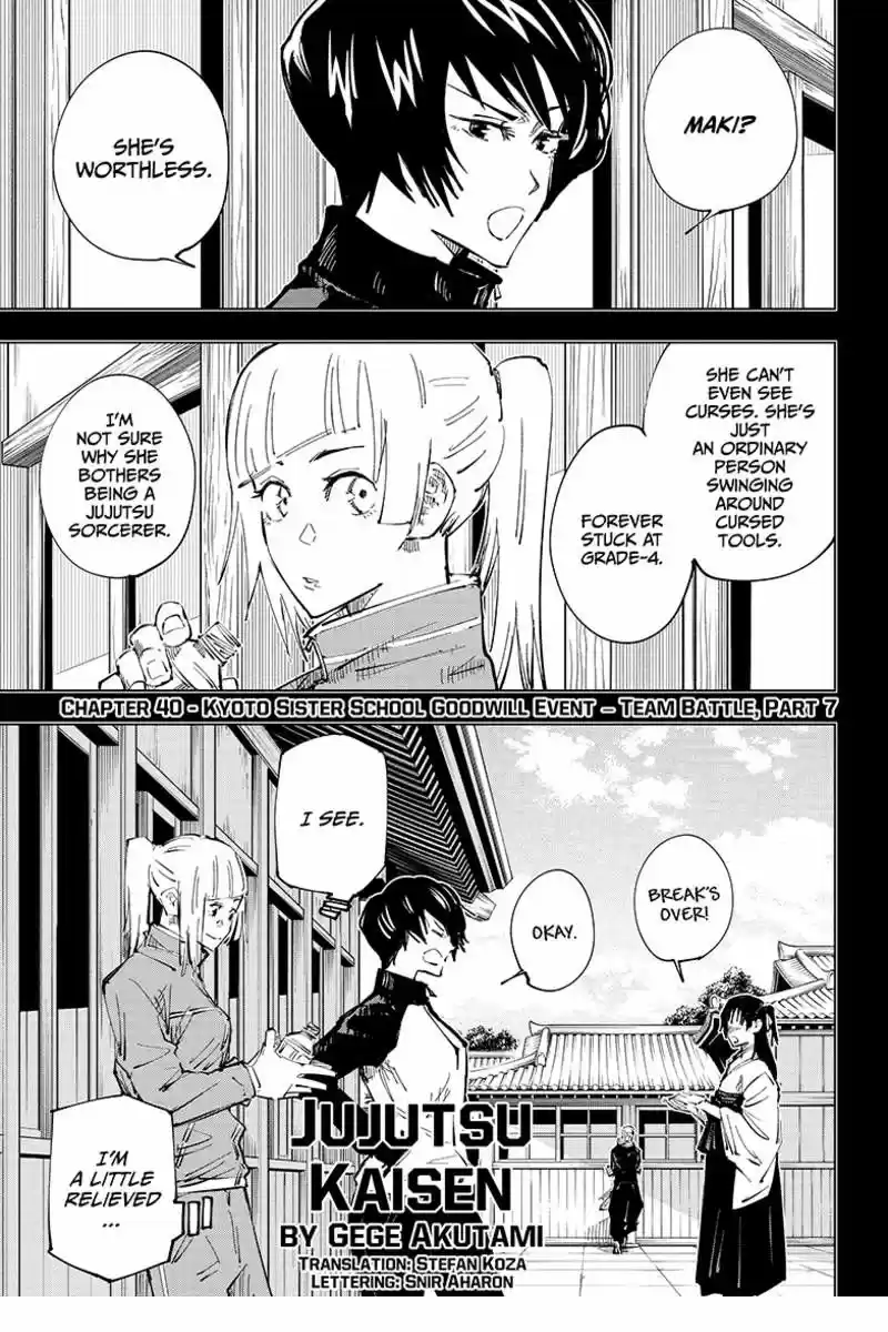 Jujutsu Kaisen 40
