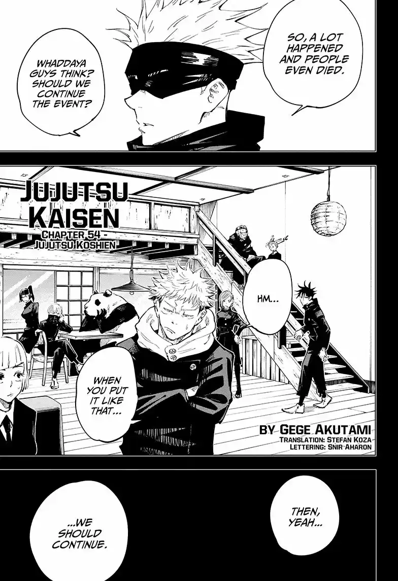 Jujutsu Kaisen 54