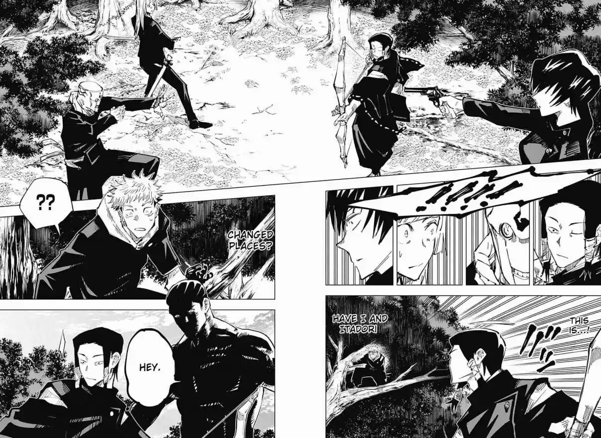 Jujutsu Kaisen Ch. 35 Exchange Festival with the Kyoto School Team Battle 2