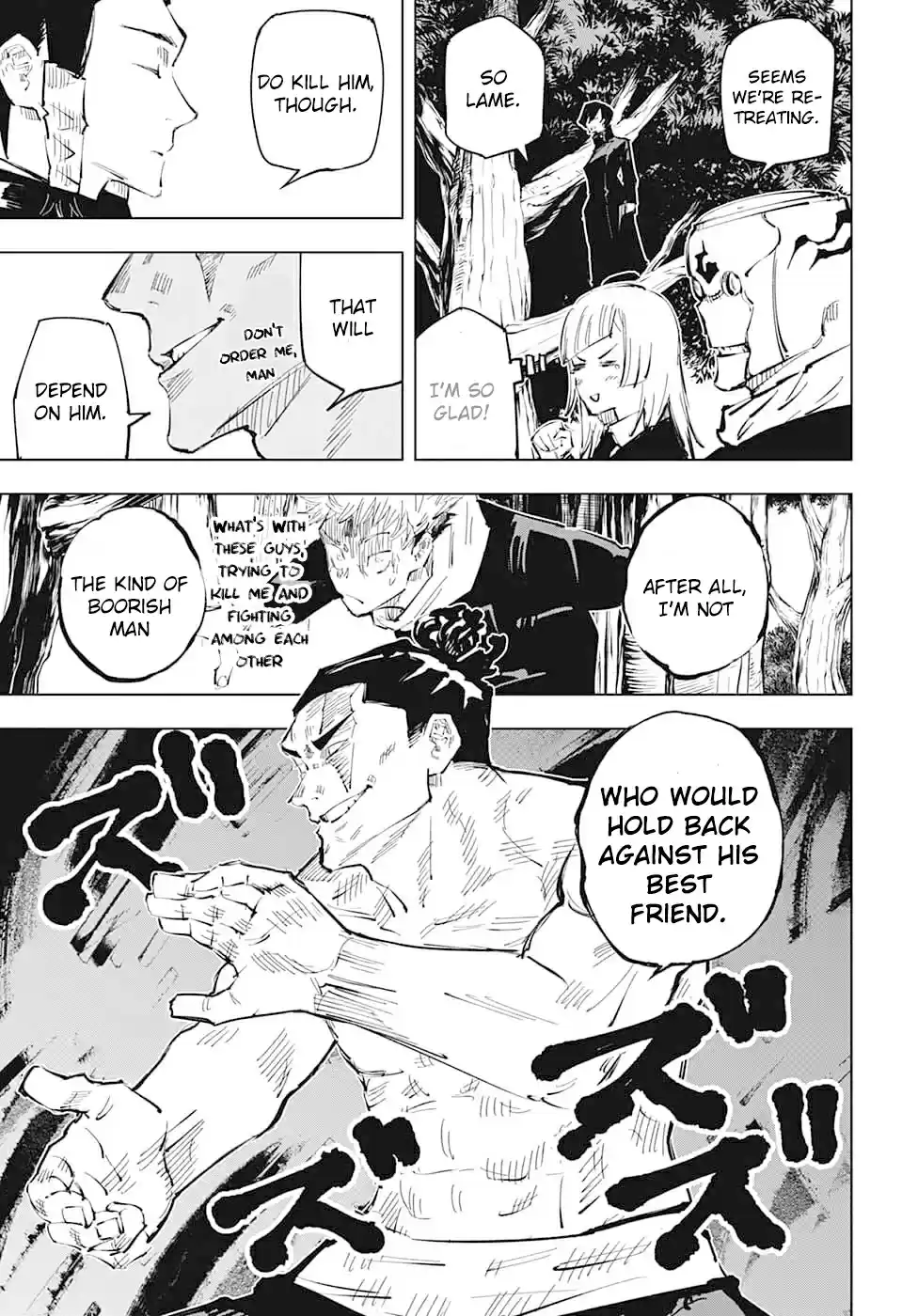 Jujutsu Kaisen Ch. 35 Exchange Festival with the Kyoto School Team Battle 2