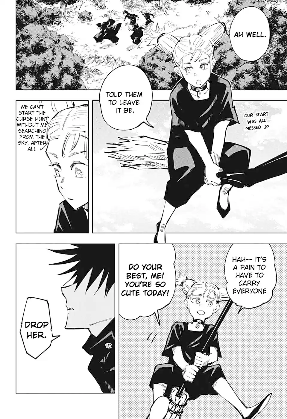 Jujutsu Kaisen Ch. 35 Exchange Festival with the Kyoto School Team Battle 2