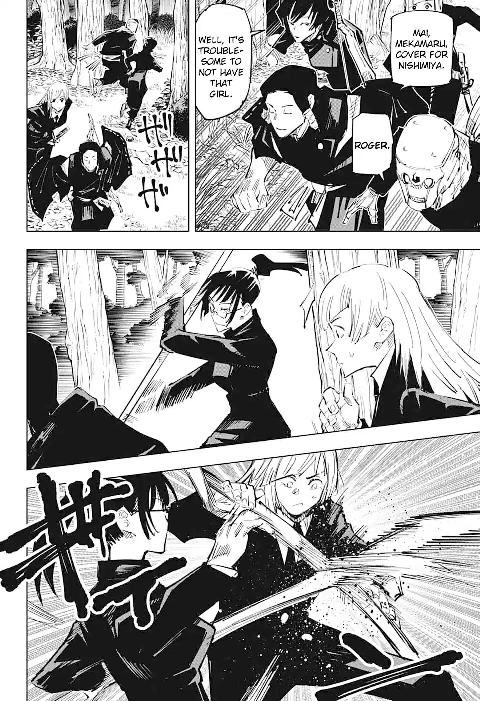 Jujutsu Kaisen Ch. 35 Exchange Festival with the Kyoto School Team Battle 2