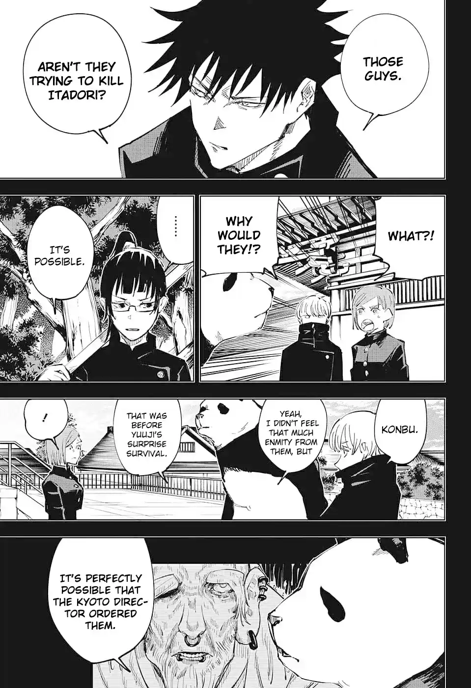 Jujutsu Kaisen Ch. 36 Exchange Festival with the Kyoto School Team Battle 3