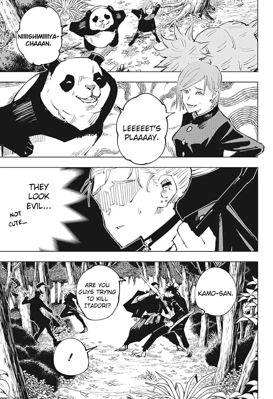 Jujutsu Kaisen Ch. 36 Exchange Festival with the Kyoto School Team Battle 3