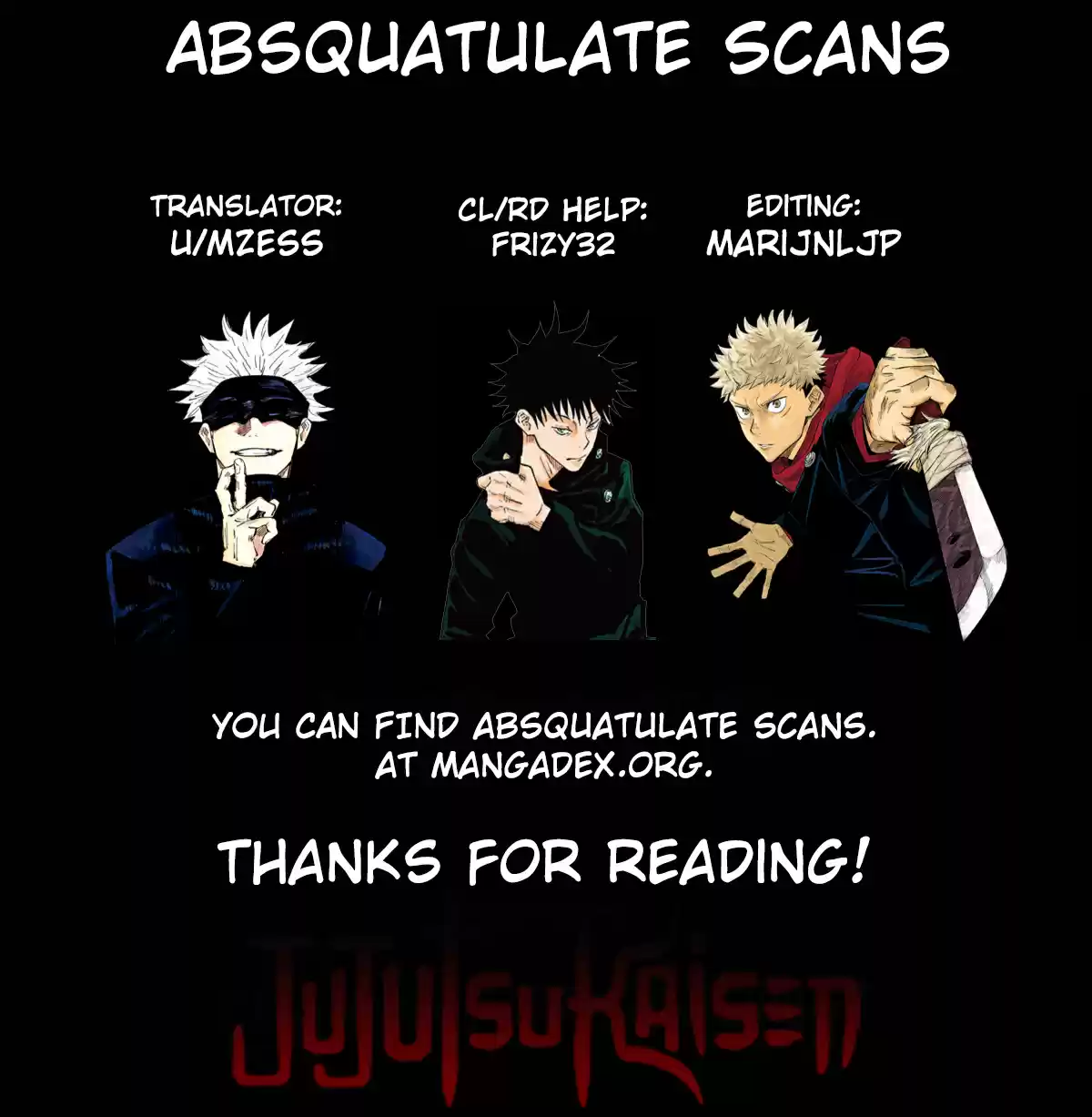 Jujutsu Kaisen Ch. 36 Exchange Festival with the Kyoto School Team Battle 3