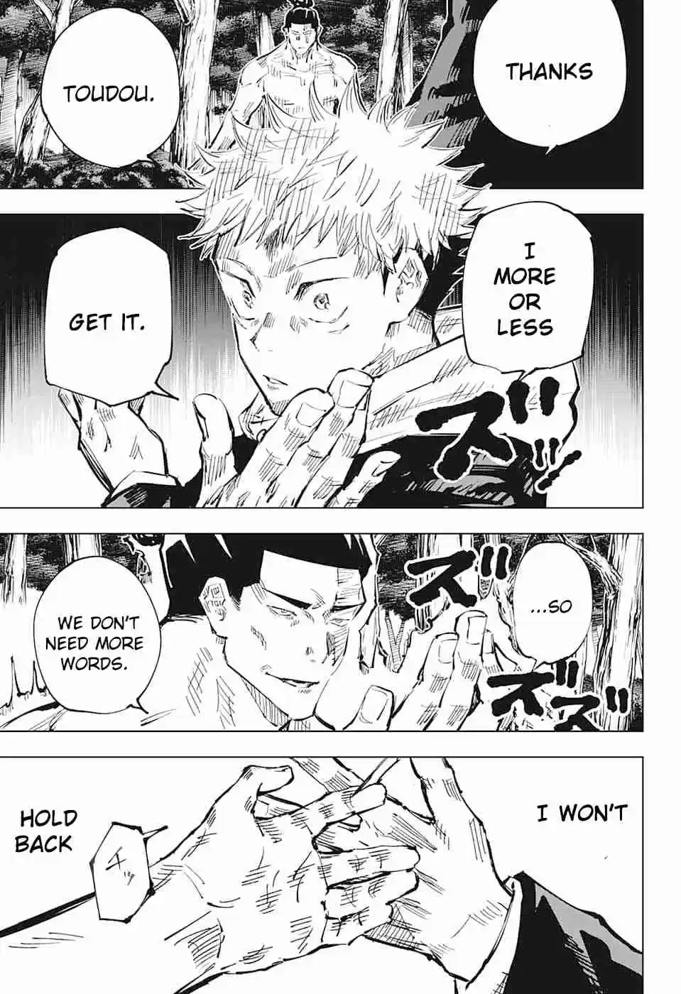 Jujutsu Kaisen Ch. 37 Exchange Festival with the Kyoto School Team Battle 4