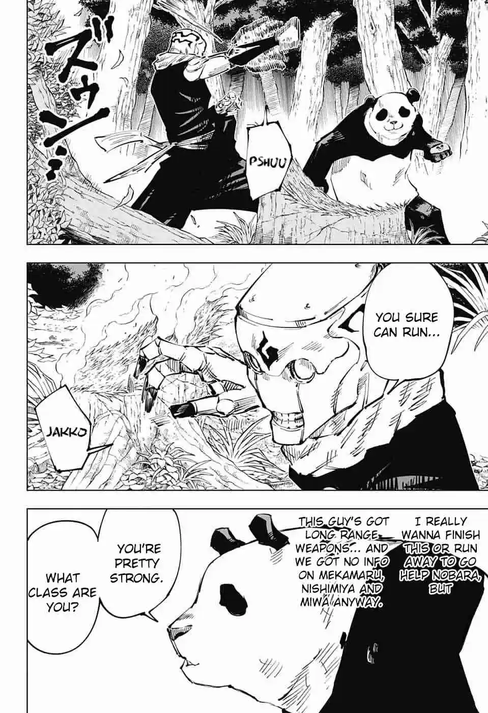 Jujutsu Kaisen Ch. 38 Exchange Festival with the Kyoto School Team Battle 5