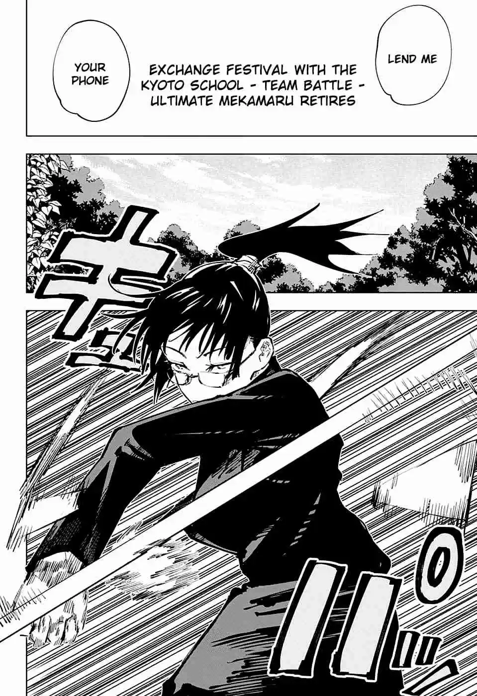 Jujutsu Kaisen Ch. 39 Exchange Festival with the Kyoto School Team Battle 6