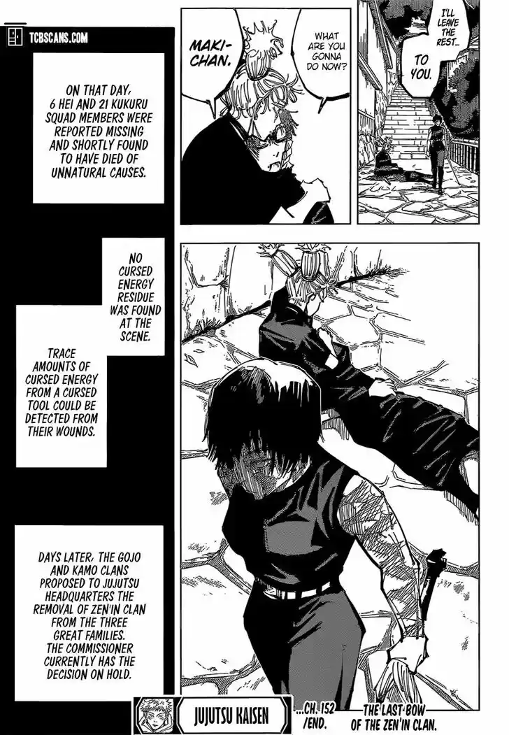 Jujutsu Kaisen Ch.152