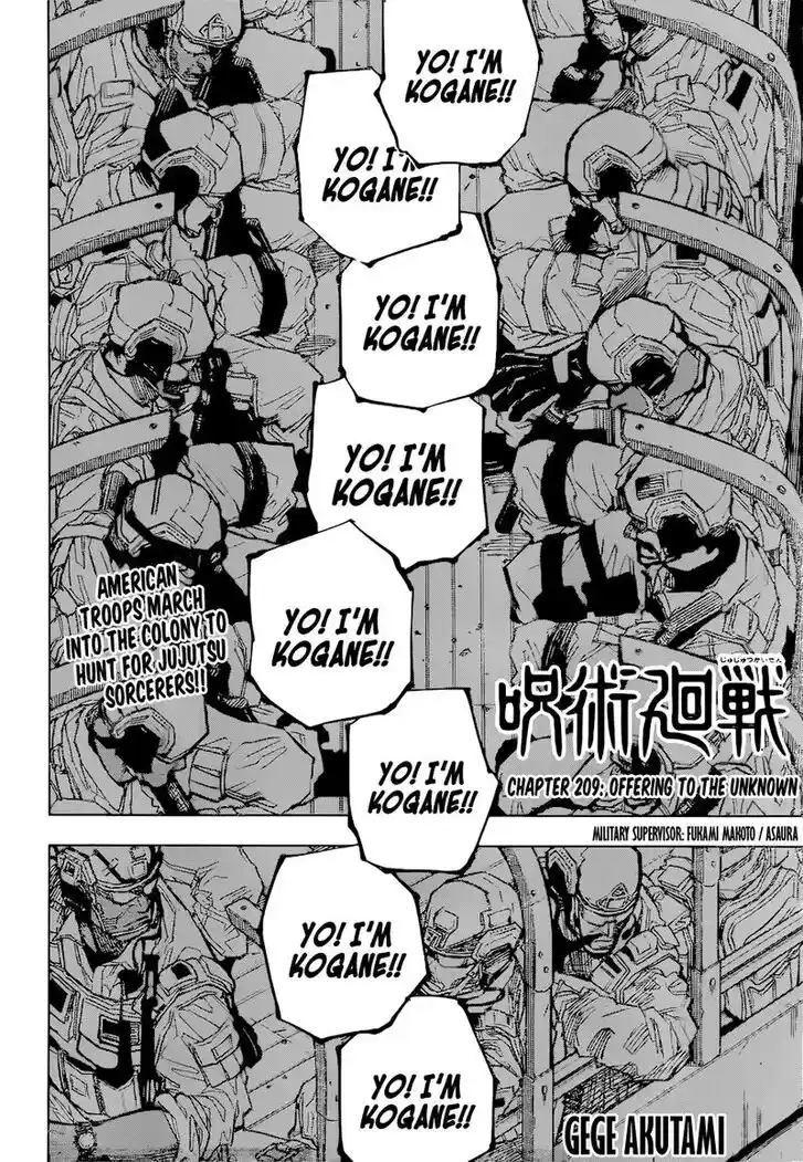 Jujutsu Kaisen Ch.209