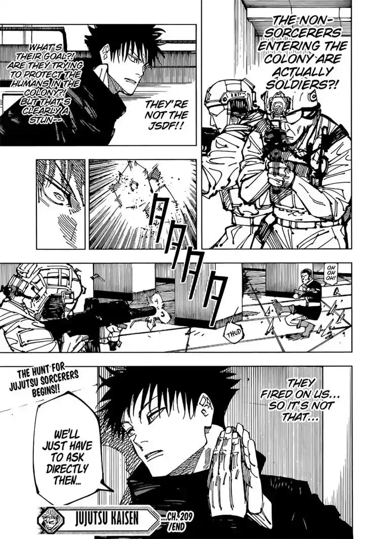 Jujutsu Kaisen Ch.209