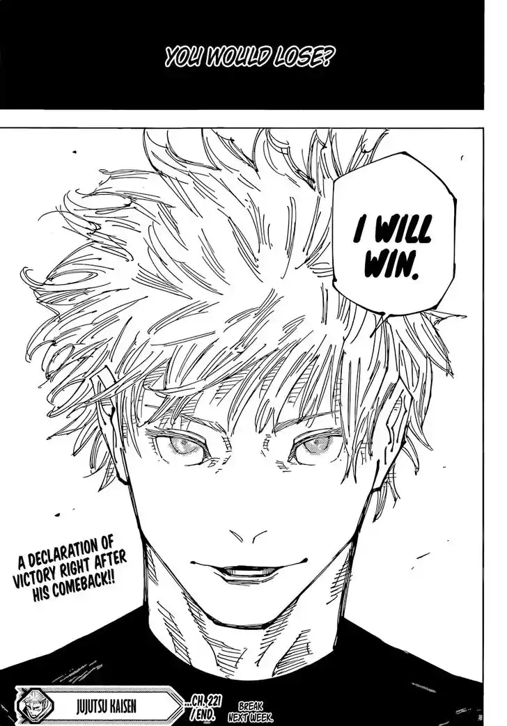 Jujutsu Kaisen Ch.221