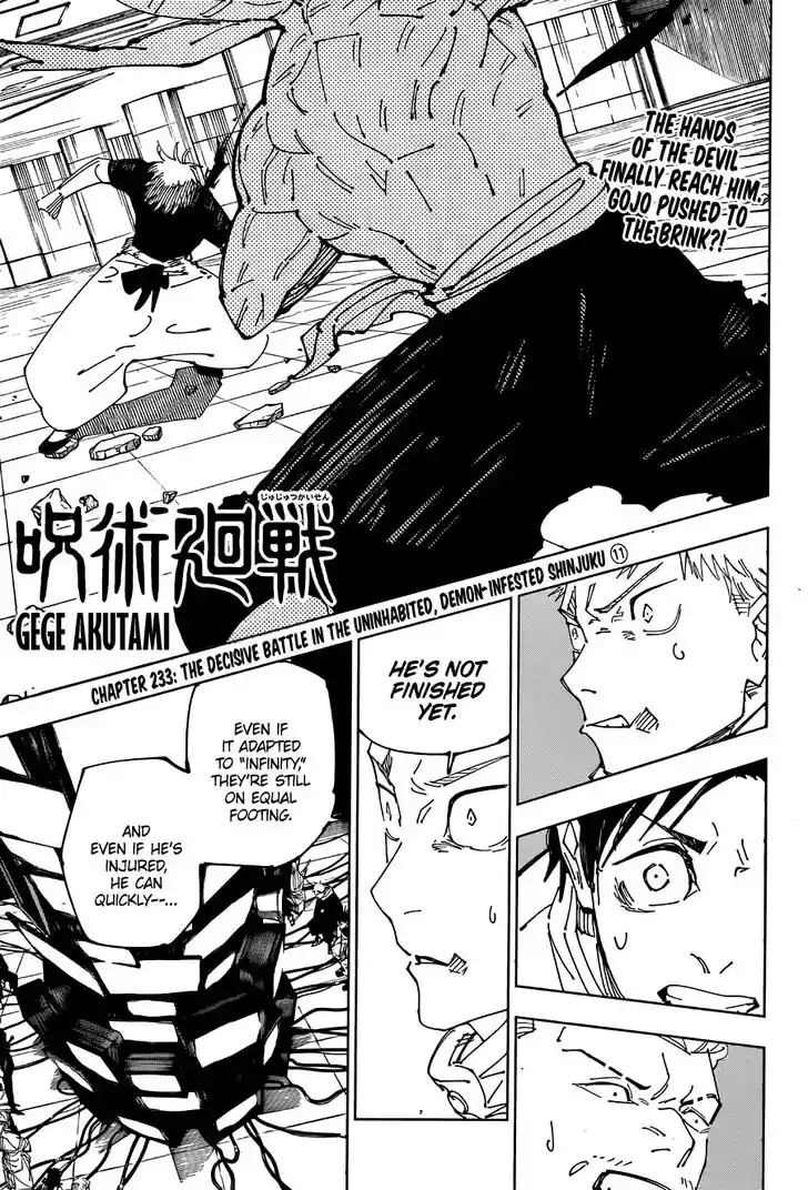 Jujutsu Kaisen Ch.233