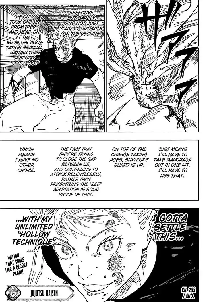 Jujutsu Kaisen Ch.233