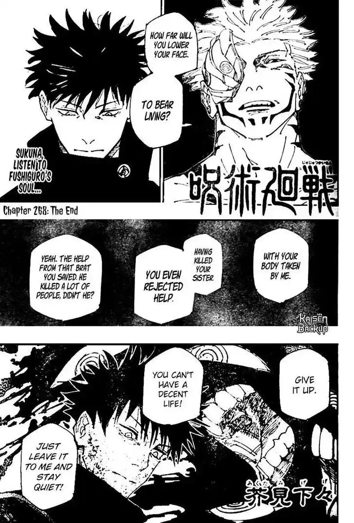 Jujutsu Kaisen Ch.268