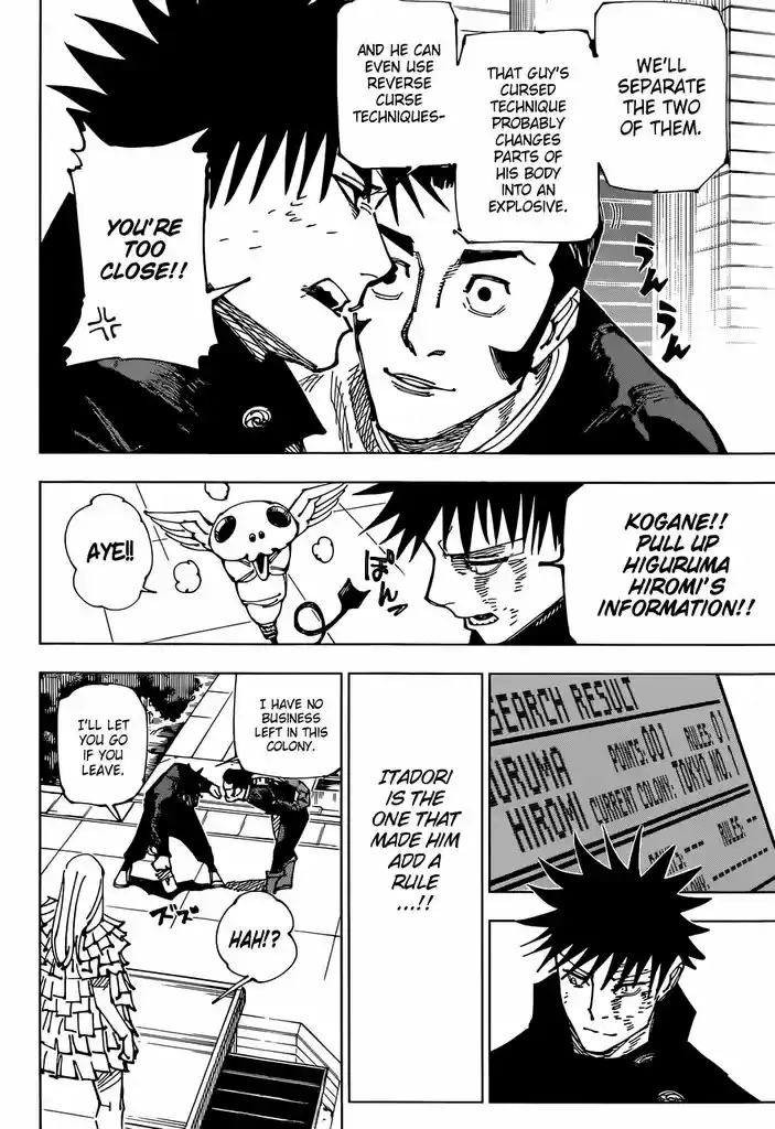 Jujutsu Kaisen Chapter 169
