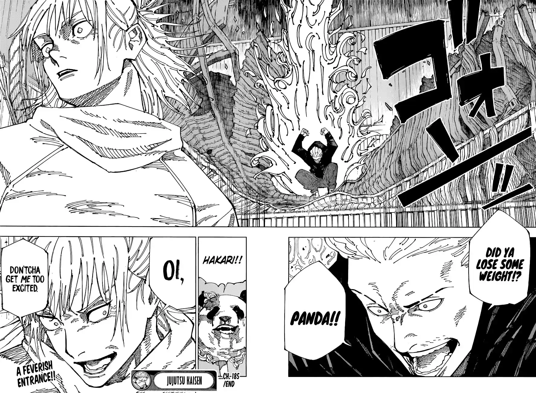 Jujutsu Kaisen Chapter 185