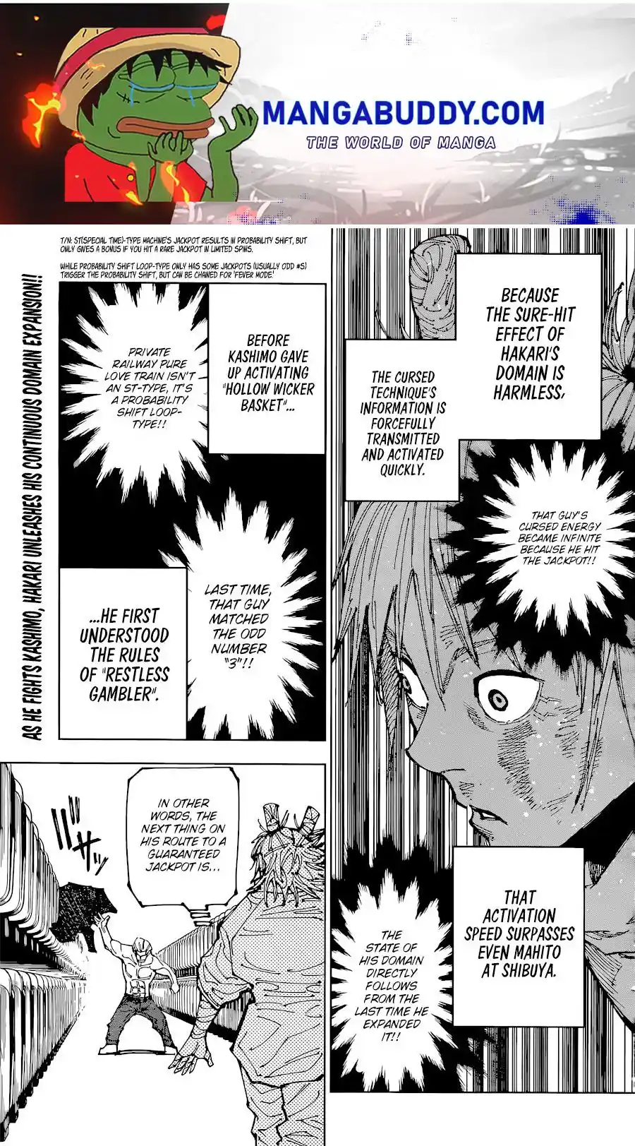 Jujutsu Kaisen Chapter 187