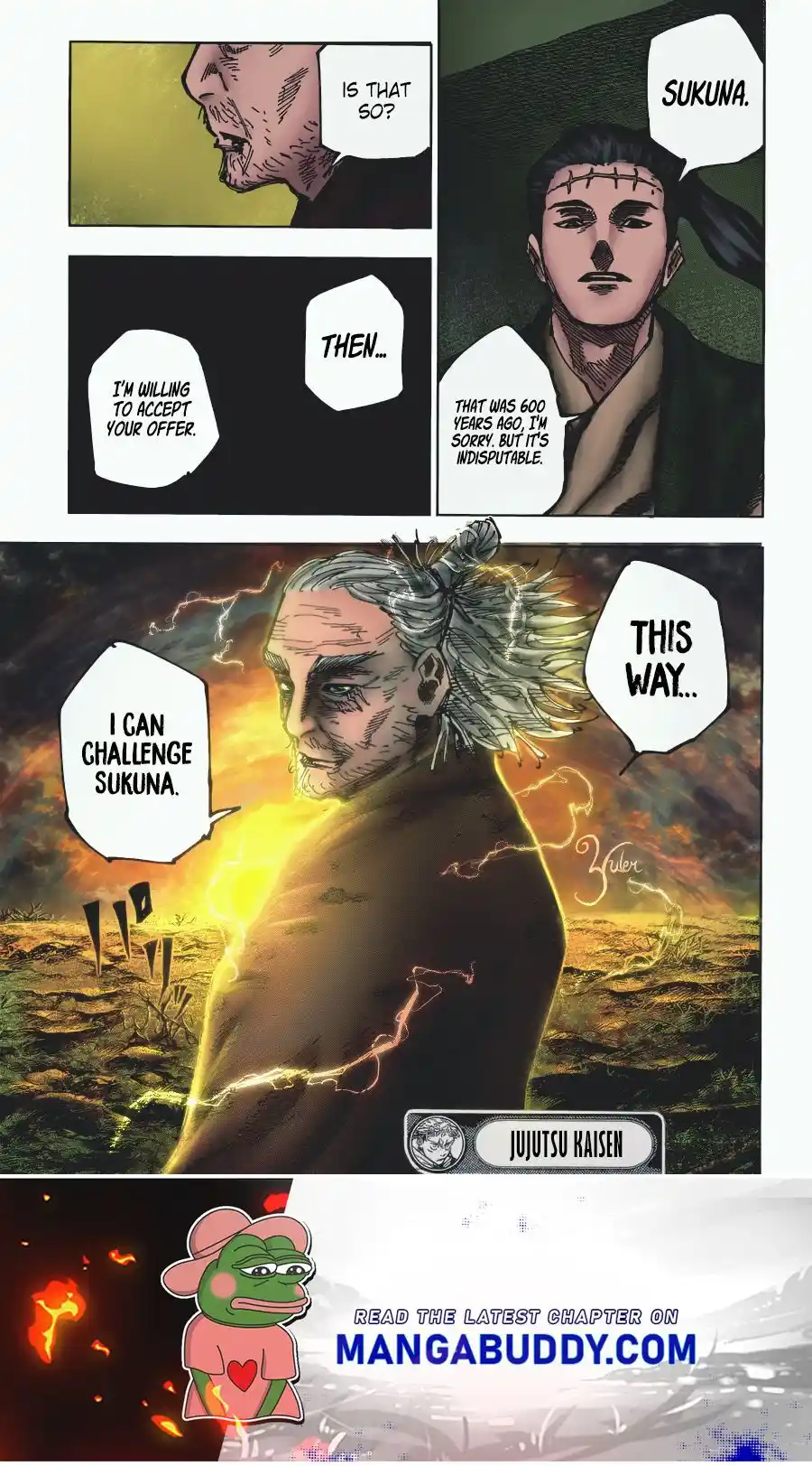 Jujutsu Kaisen Chapter 187