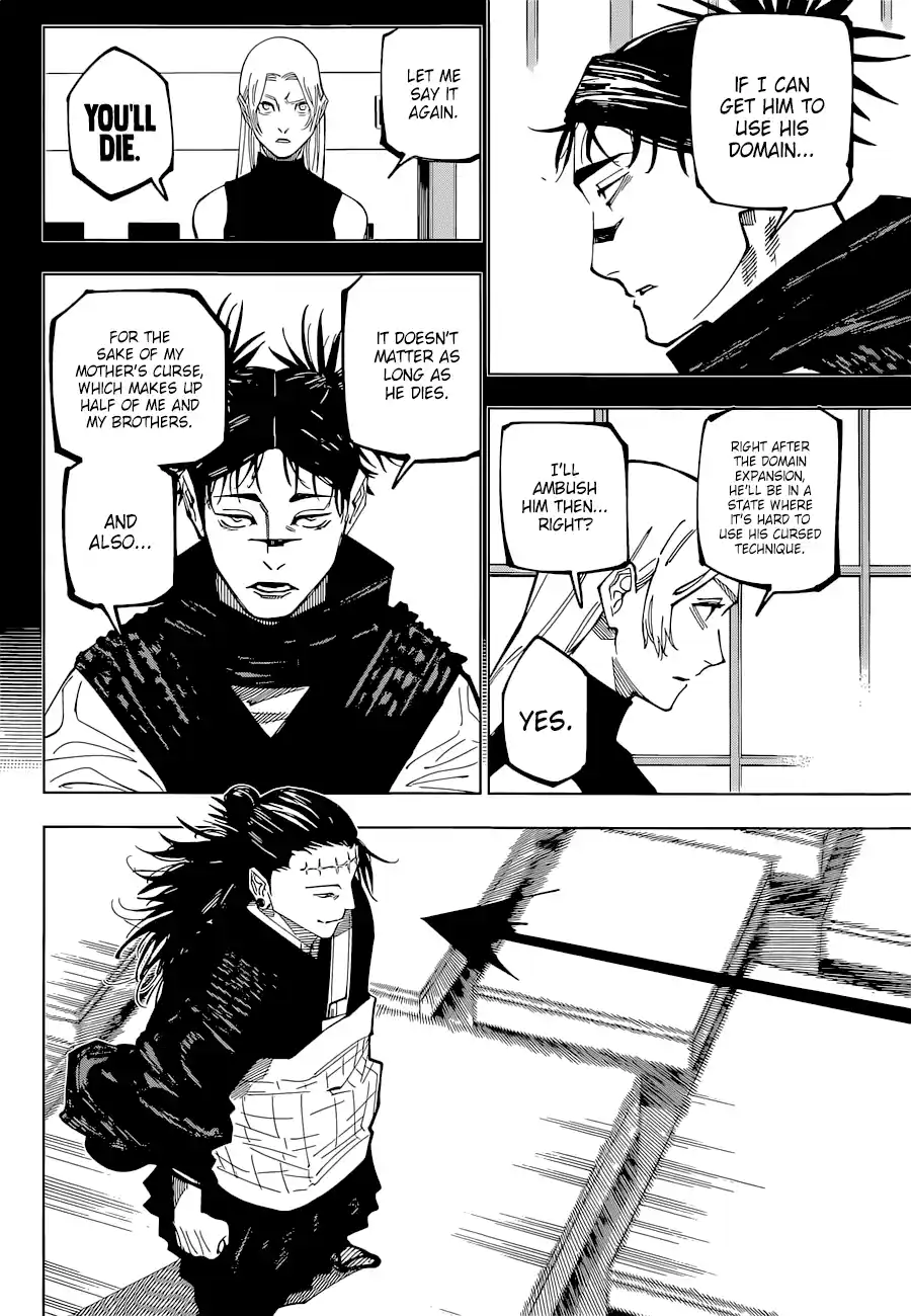Jujutsu Kaisen Chapter 203