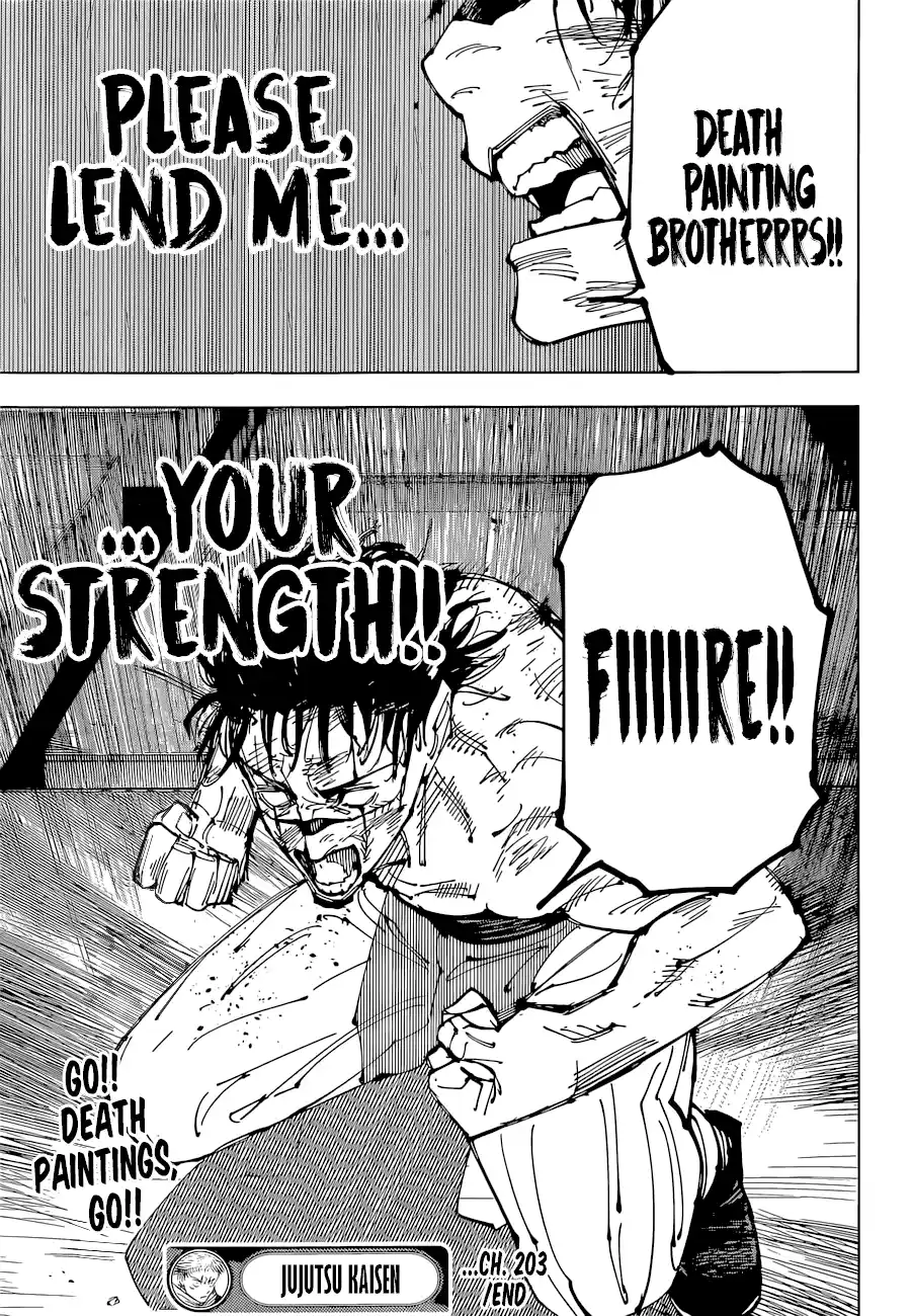 Jujutsu Kaisen Chapter 203