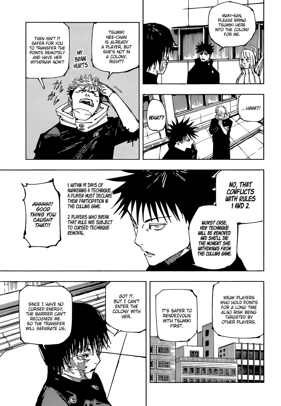 Jujutsu Kaisen Chapter 211