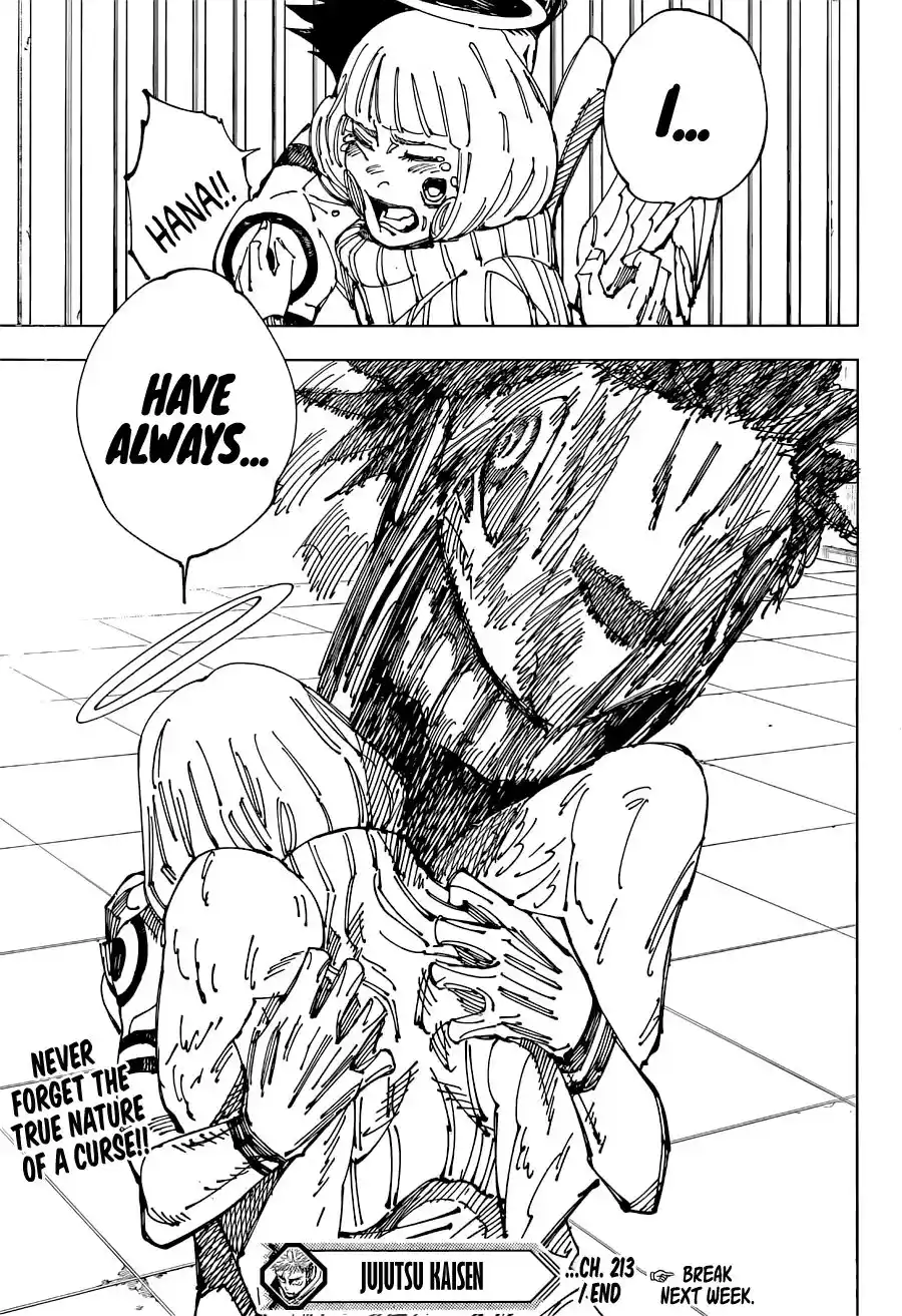 Jujutsu Kaisen Chapter 213