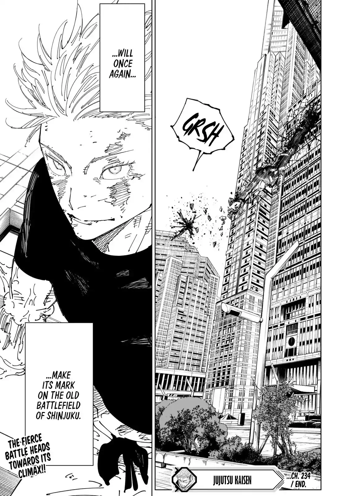 Jujutsu Kaisen Chapter 234