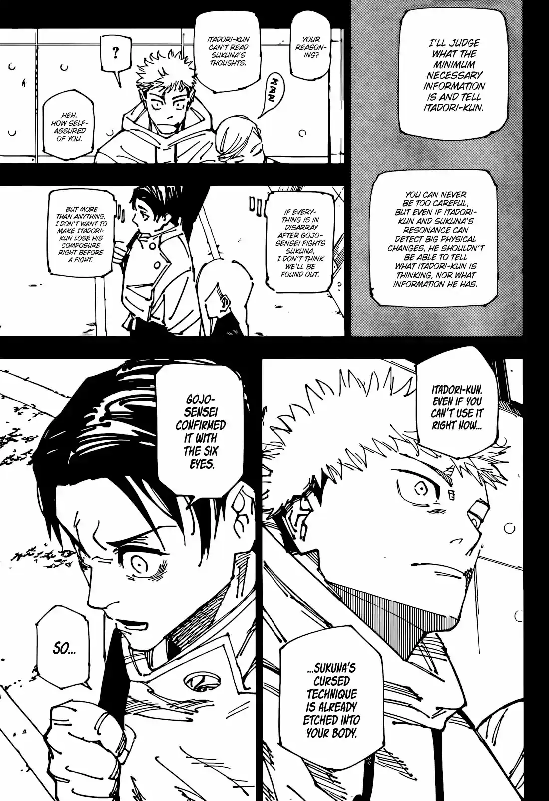 Jujutsu Kaisen Chapter 267